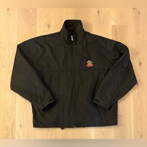Moosehead Lager Beer Embroidered Logo Full Zip Windbreaker Jacket